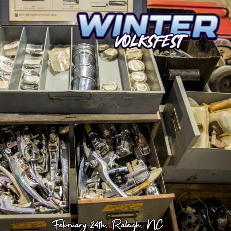 WHO HAS USED PARTS LAYING AROUND?Bring them out to Winter Volksfest!
