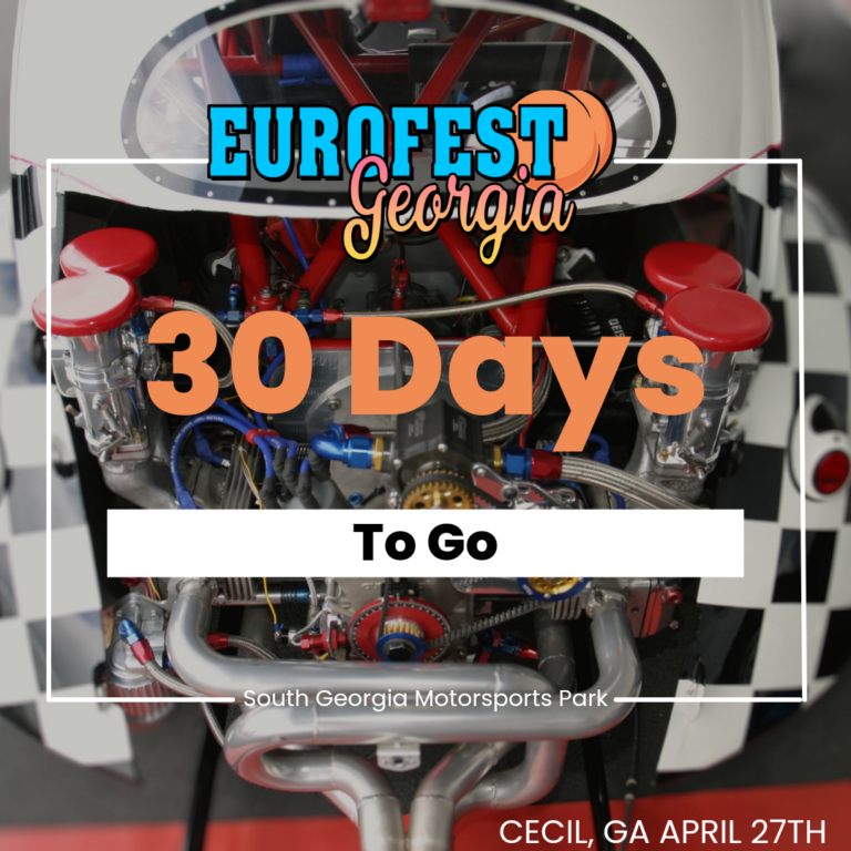 Only 30 days away until Eurofest Georgia!