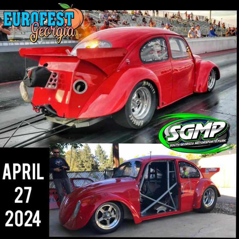 Have you ever seen a Vintage aircooled Beetle go down the dragstrip?
